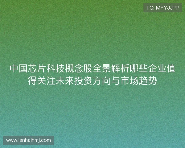 中国芯片科技概念股全景解析哪些企业值得关注未来投资方向与市场趋势 中国芯片科技概念股全景解析哪些企业值得关注未来投资方向与市场趋势